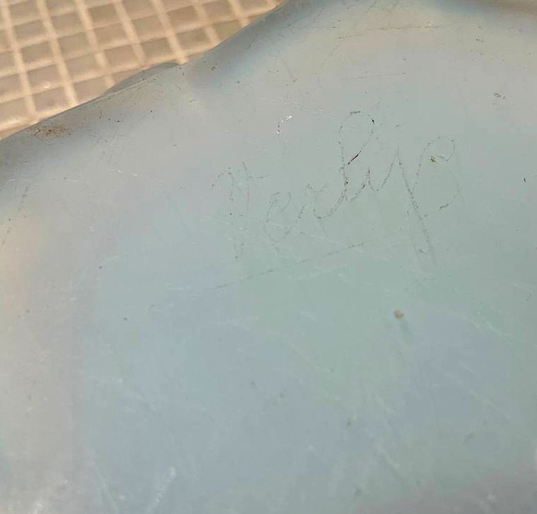 Opalescent Laurel Vase By Verlys Art Deco, 1930s, Era Daum, Gallé, d'Argental, Schneider-photo-4