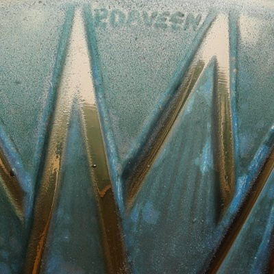 Coupe feuilles stylisées par Pierre d'Avesn Art Deco 1930 - Daum, Muller, Lalique -photo-4