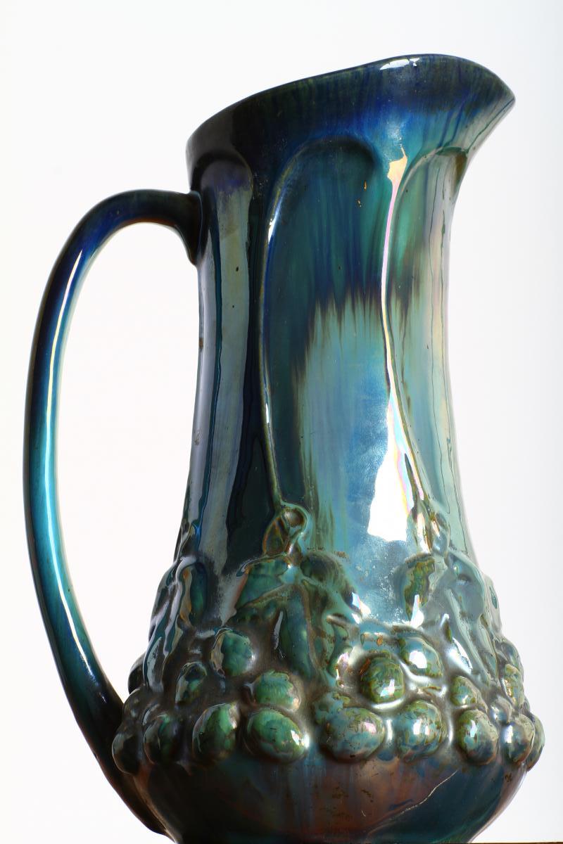 Pitcher Art Nouveau Manufacture Of Rambervillers-photo-3