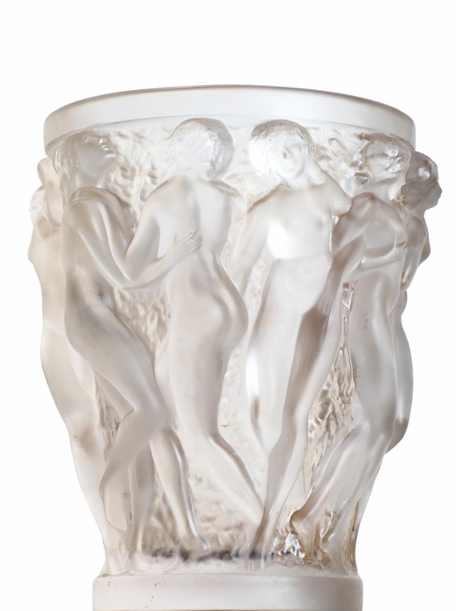 Vase "Bacchantes" De René Lalique Art Deco