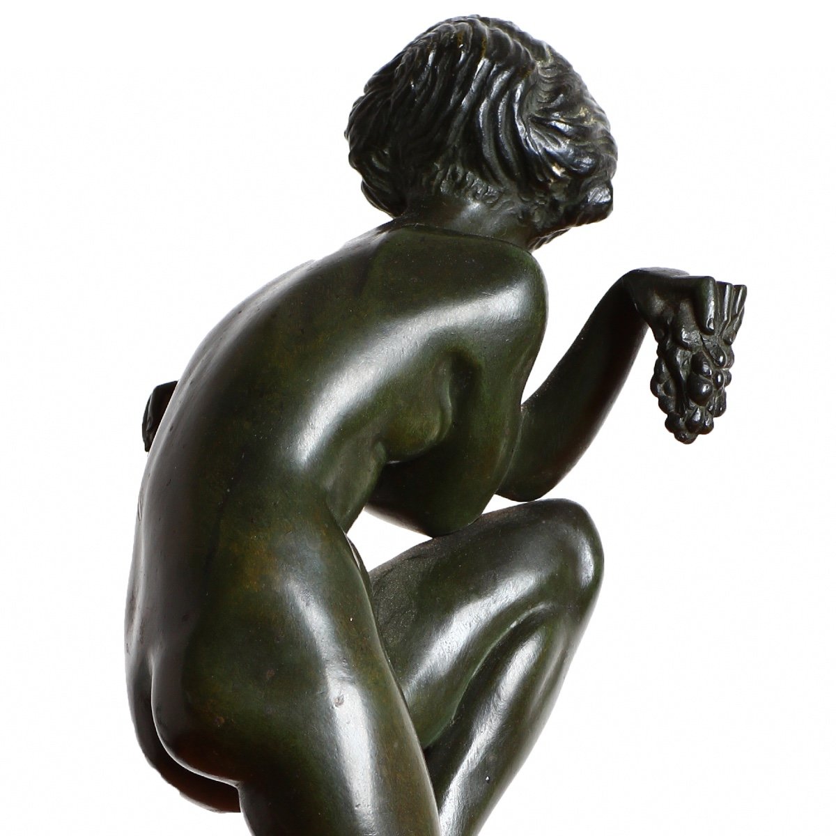 Large Sculpture Bronze Bacchic Dance By Pierre Le Faguays 1924 Art Deco-photo-4
