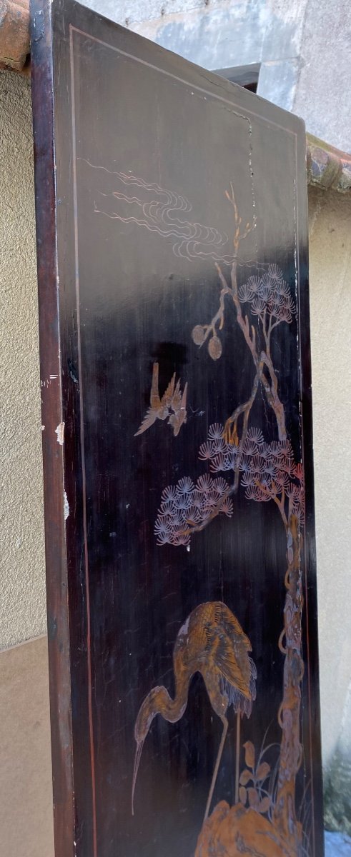 Panel In Lacquer And Hard Stones-photo-7