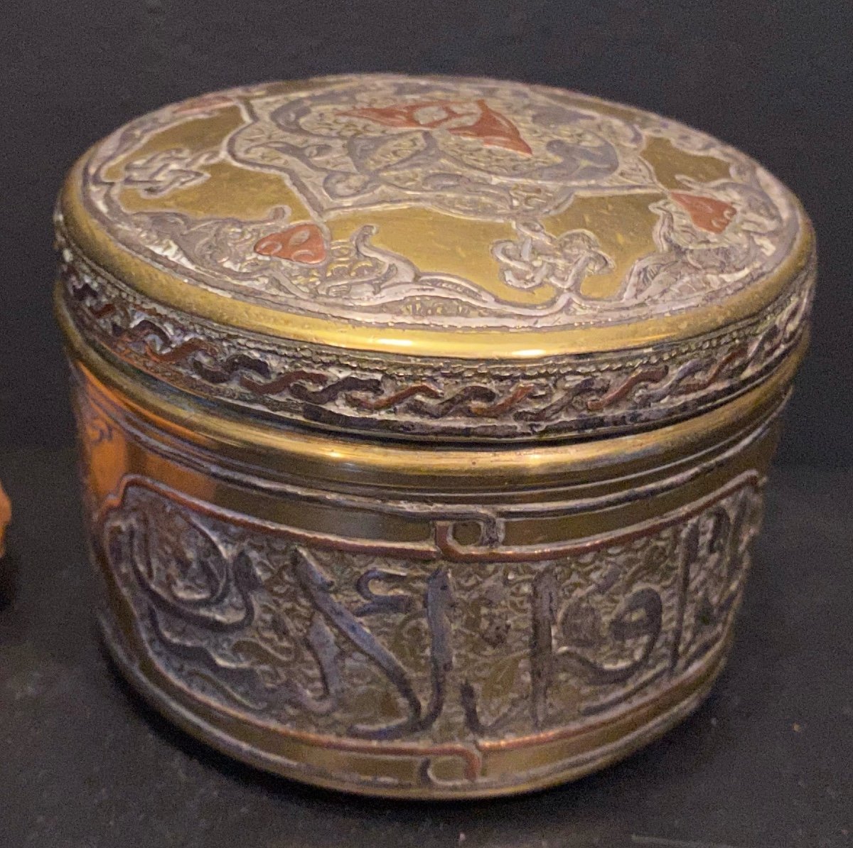 Islamic Art, Damascene Box-photo-3