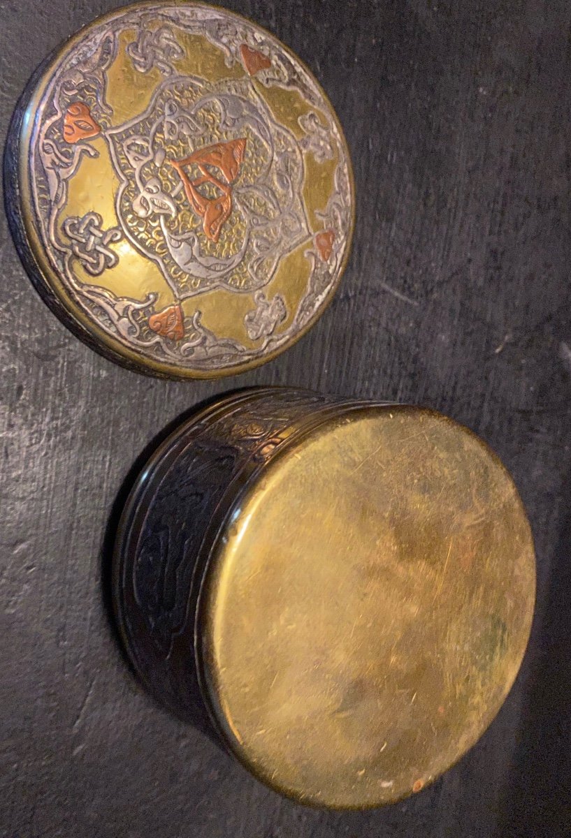 Islamic Art, Damascene Box-photo-2