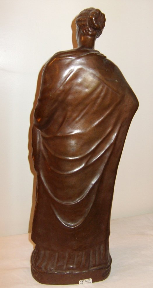 Woman With Antique Bronze-photo-2