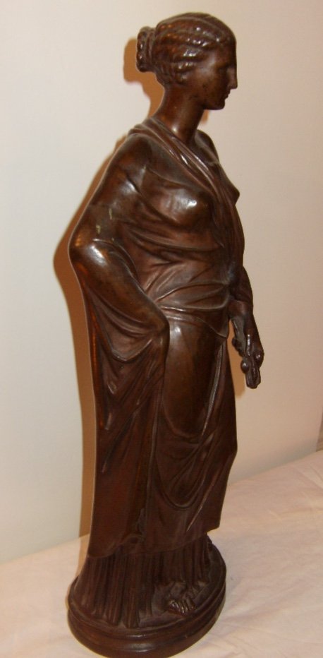 Woman With Antique Bronze-photo-4