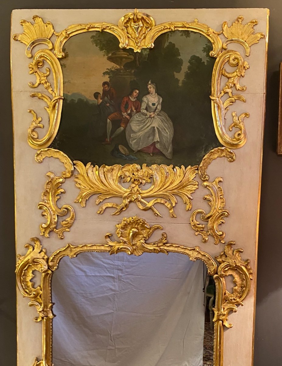 Large XVIIIth Louis XV Trumeau