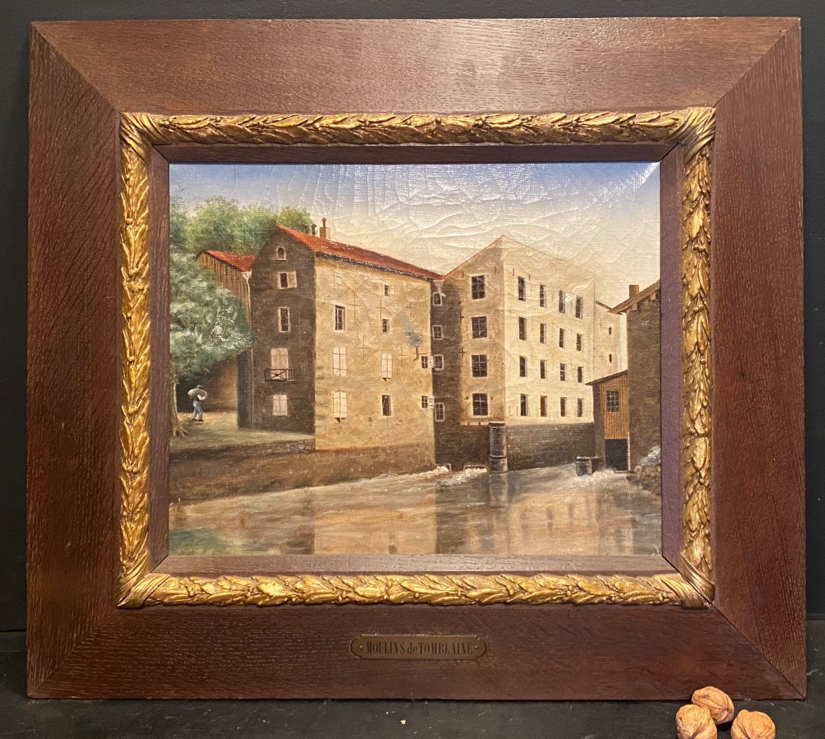 Painting, Painting Of The Mills Of Tomblaine