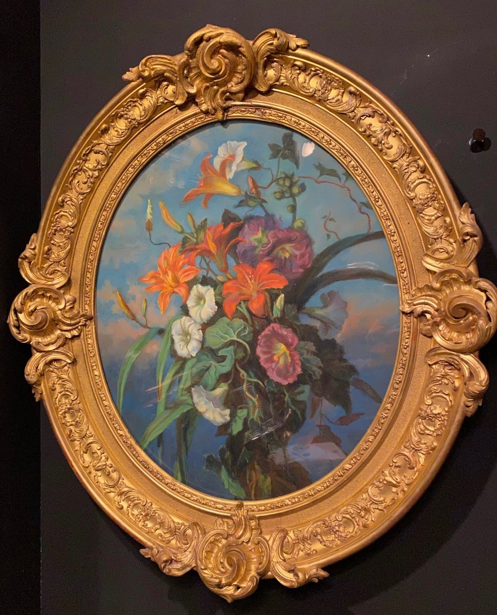 Tableau, Pastel De Fleurs