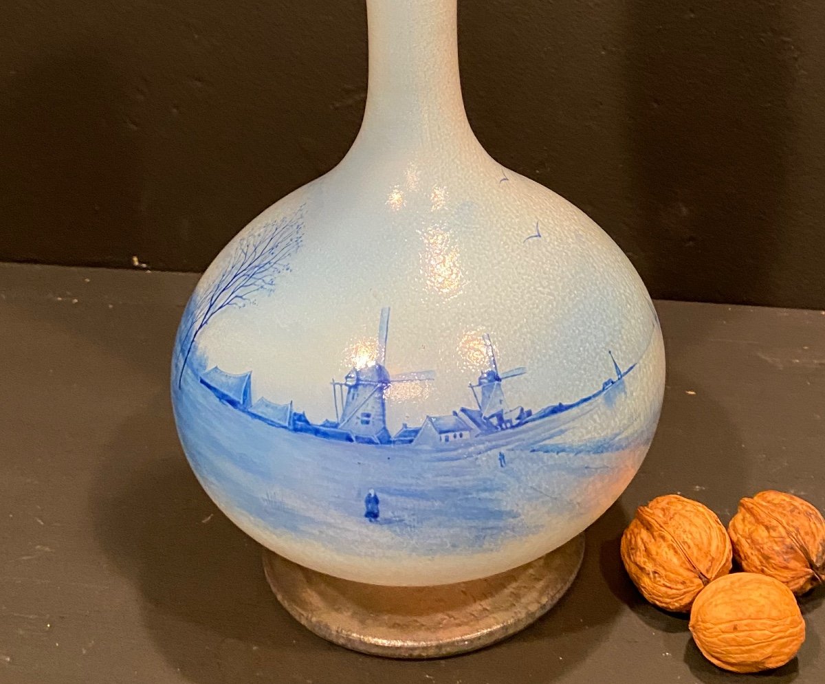 Large Vase Signed Daum-photo-2