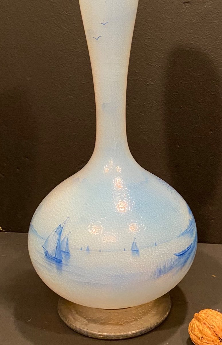 Large Vase Signed Daum-photo-4