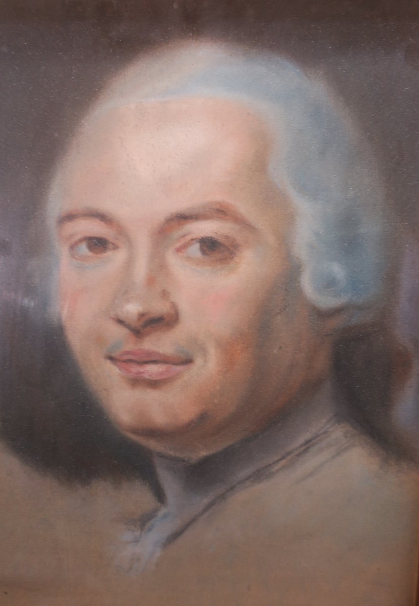 Pastel représentantJacques Laure le Tonnelier de  Breteuil-photo-2