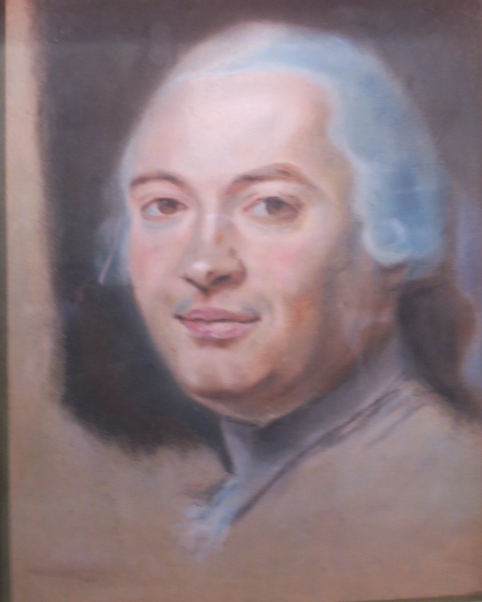 Pastel représentantJacques Laure le Tonnelier de  Breteuil-photo-3