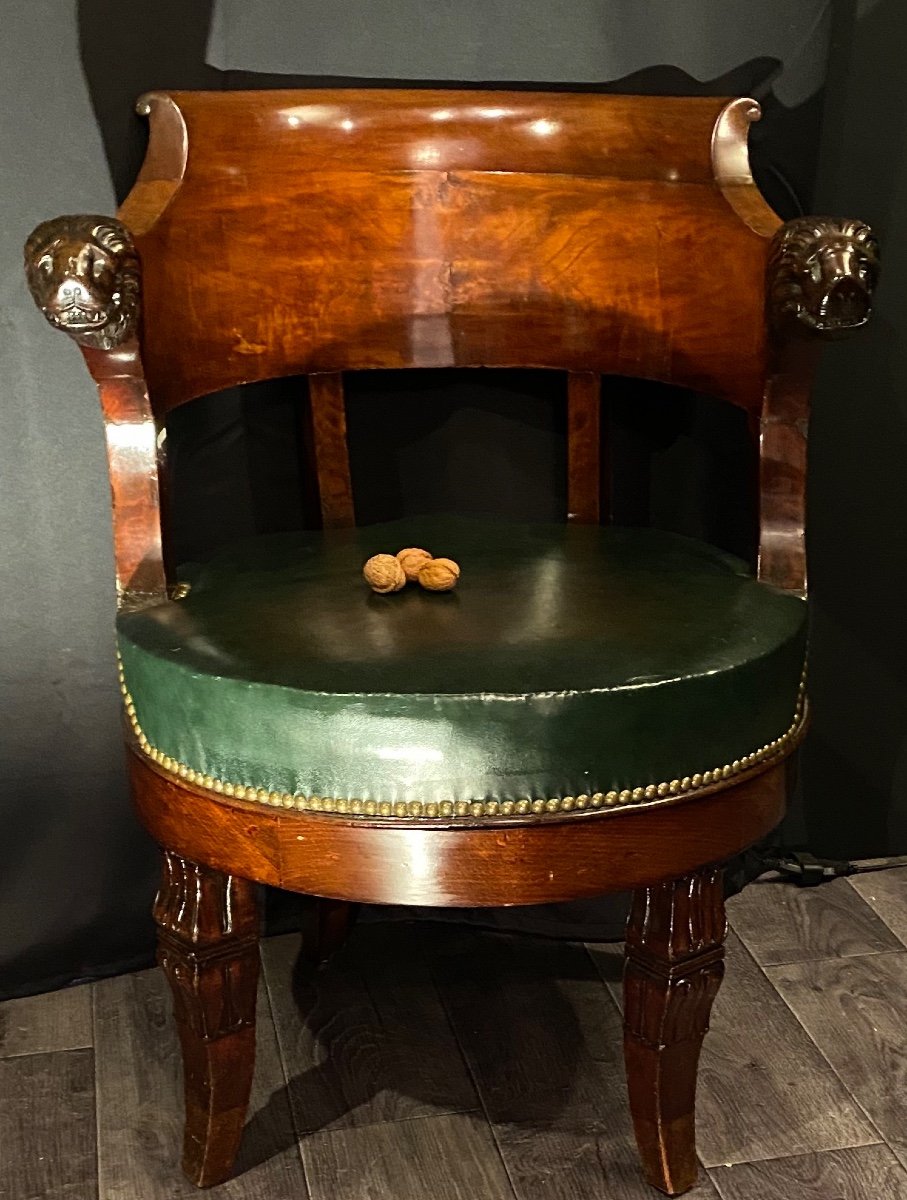 Empire Period Office Armchair