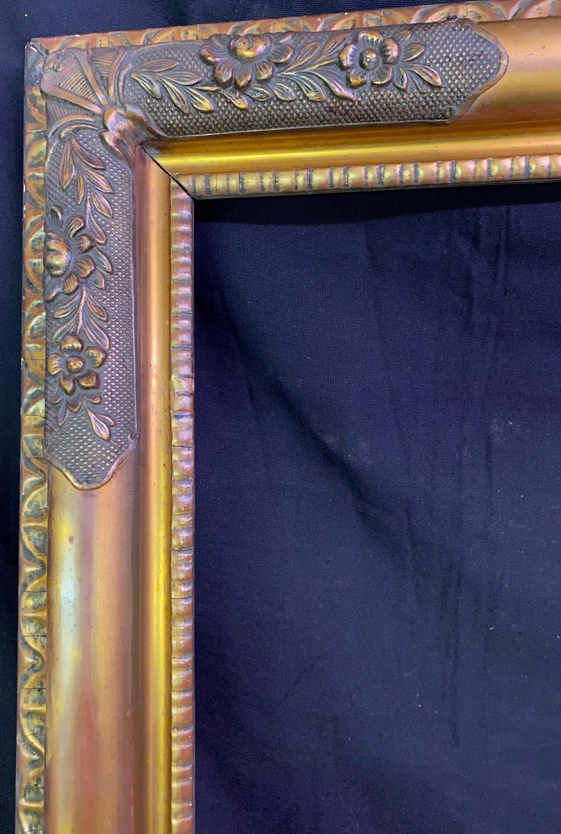 XIXth Century Golden Frame-photo-2