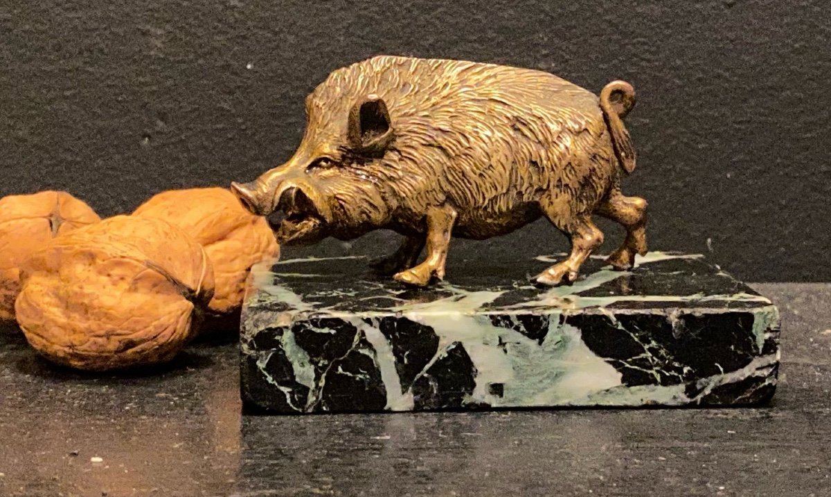 Small Bronze Boar