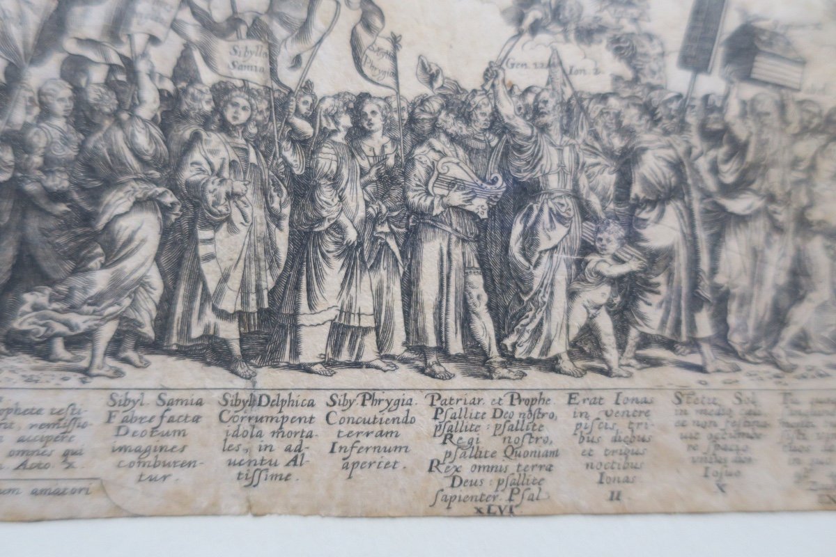Le Triomphe Du Christ, Gravure XVII°-photo-6
