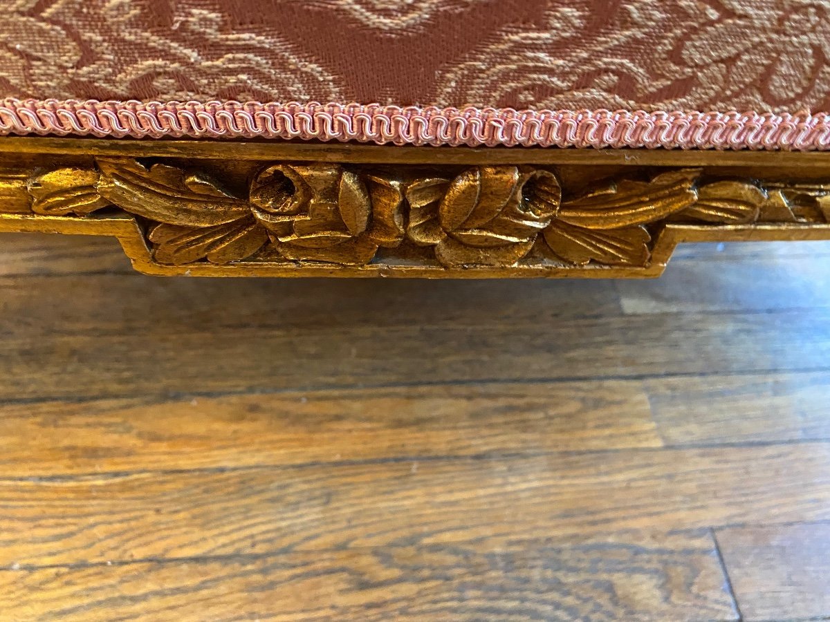 Salon En Bois Doré De Style Louis XVI-photo-7