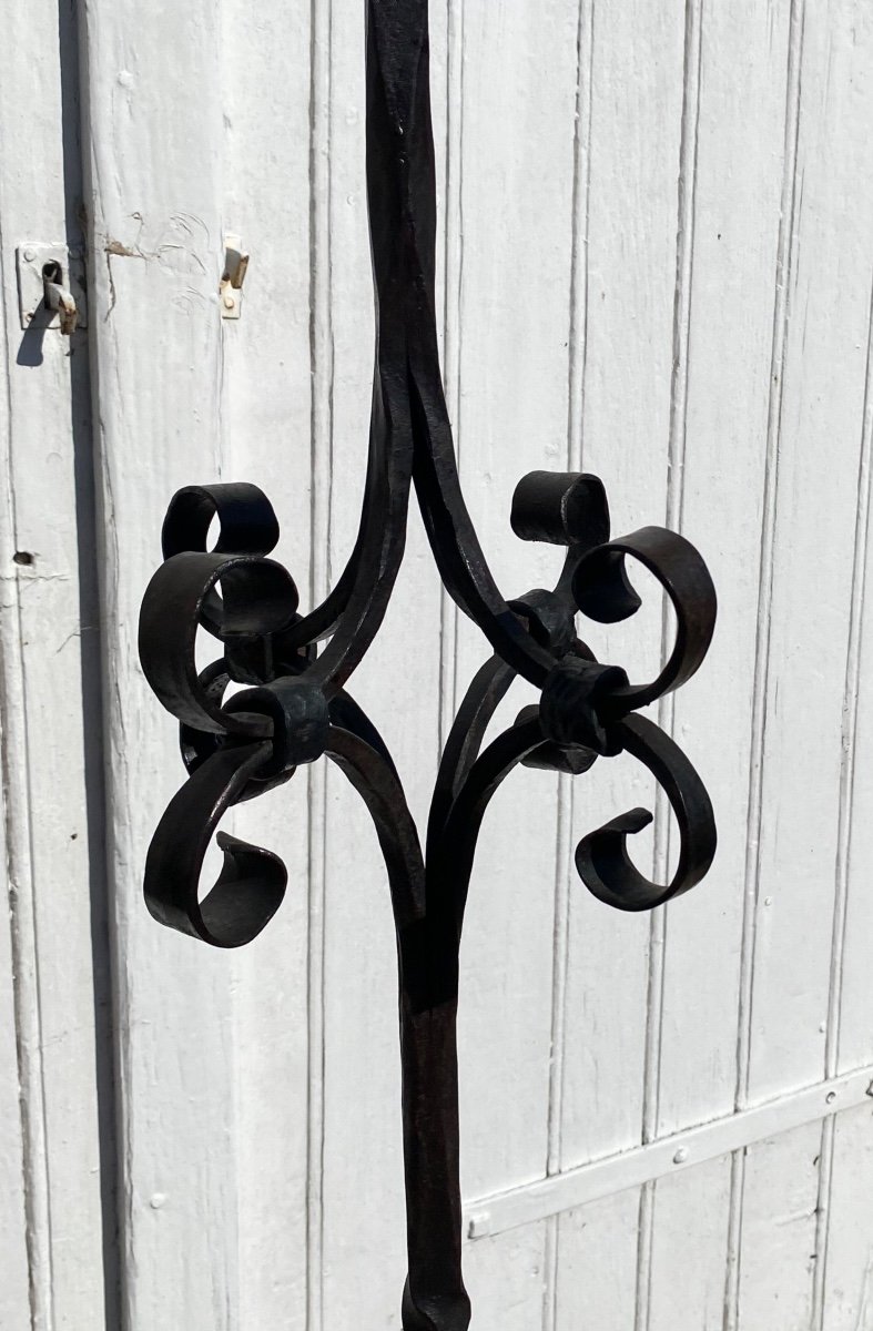 Wrought Iron Floor Lamp-photo-1