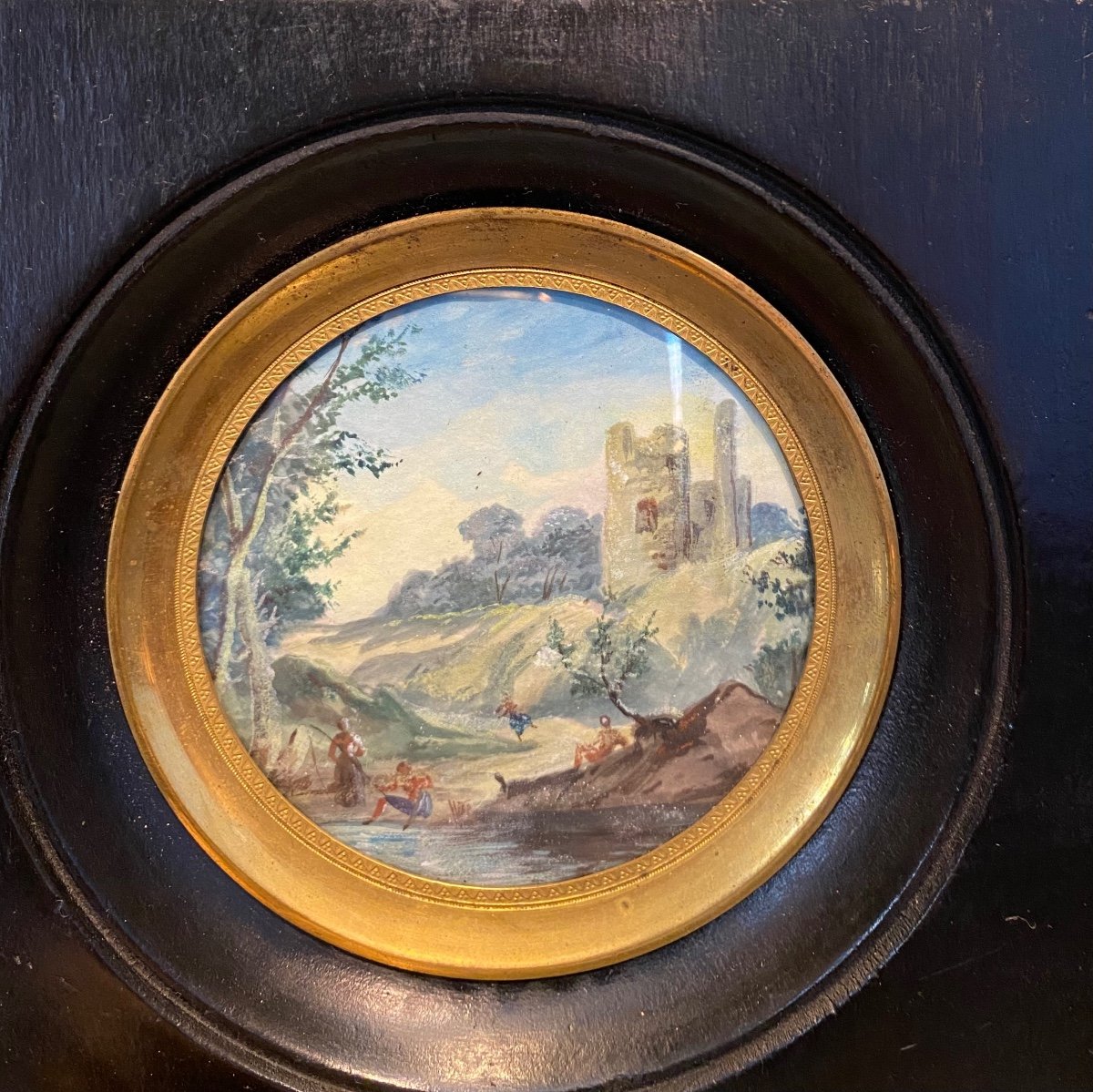 Landscape In Miniature From The 18th Century-photo-2
