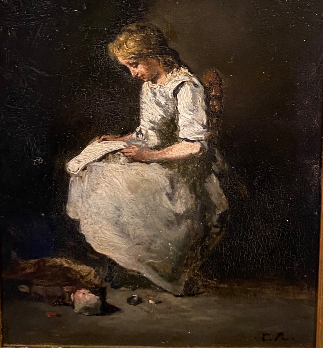 Tableau, Peinture Du XIX° Siècle-photo-1