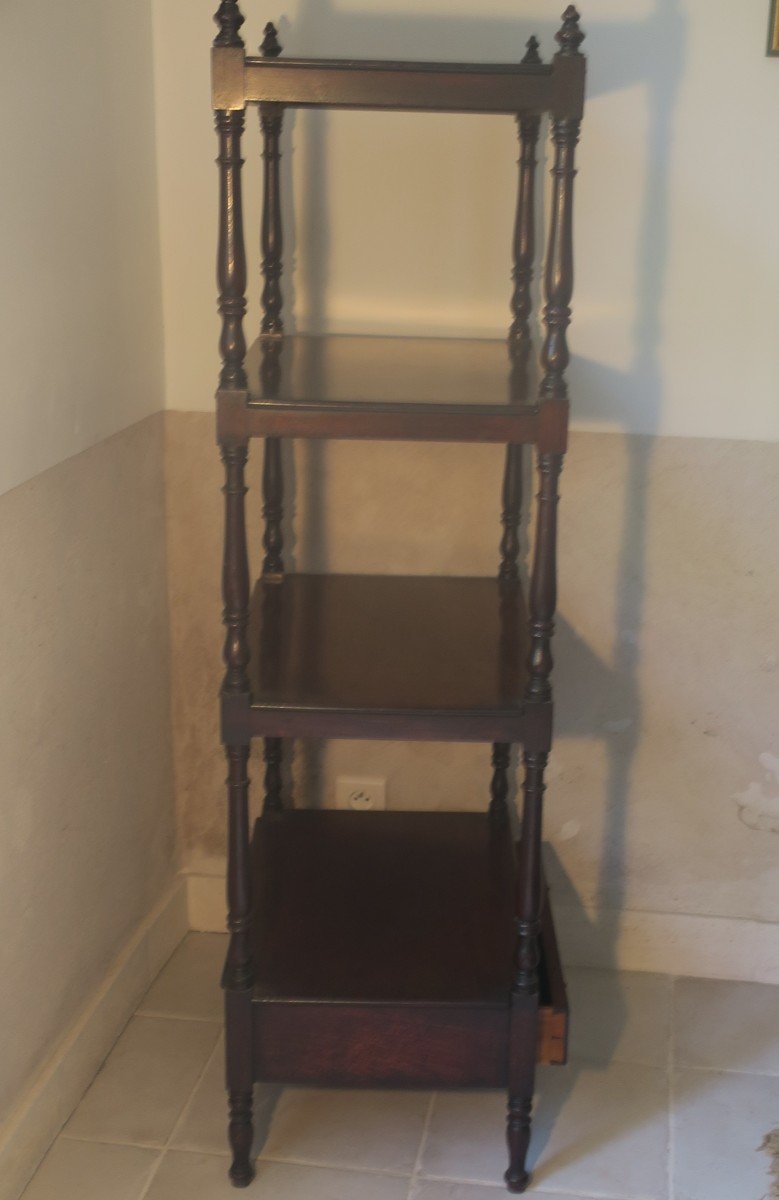Etagère En Acajou XIX° -photo-3