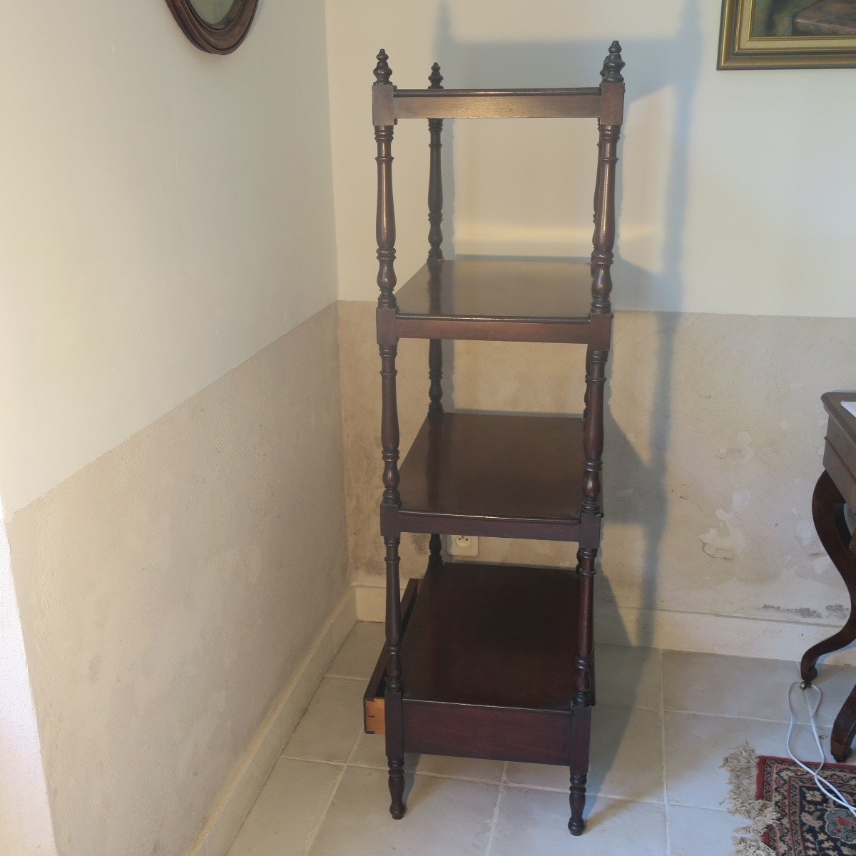 Etagère En Acajou XIX° -photo-1