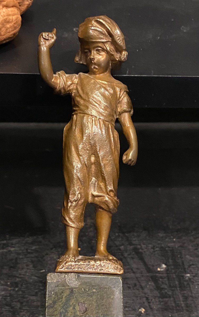 Statuette, Neapolitan Bronze-photo-1