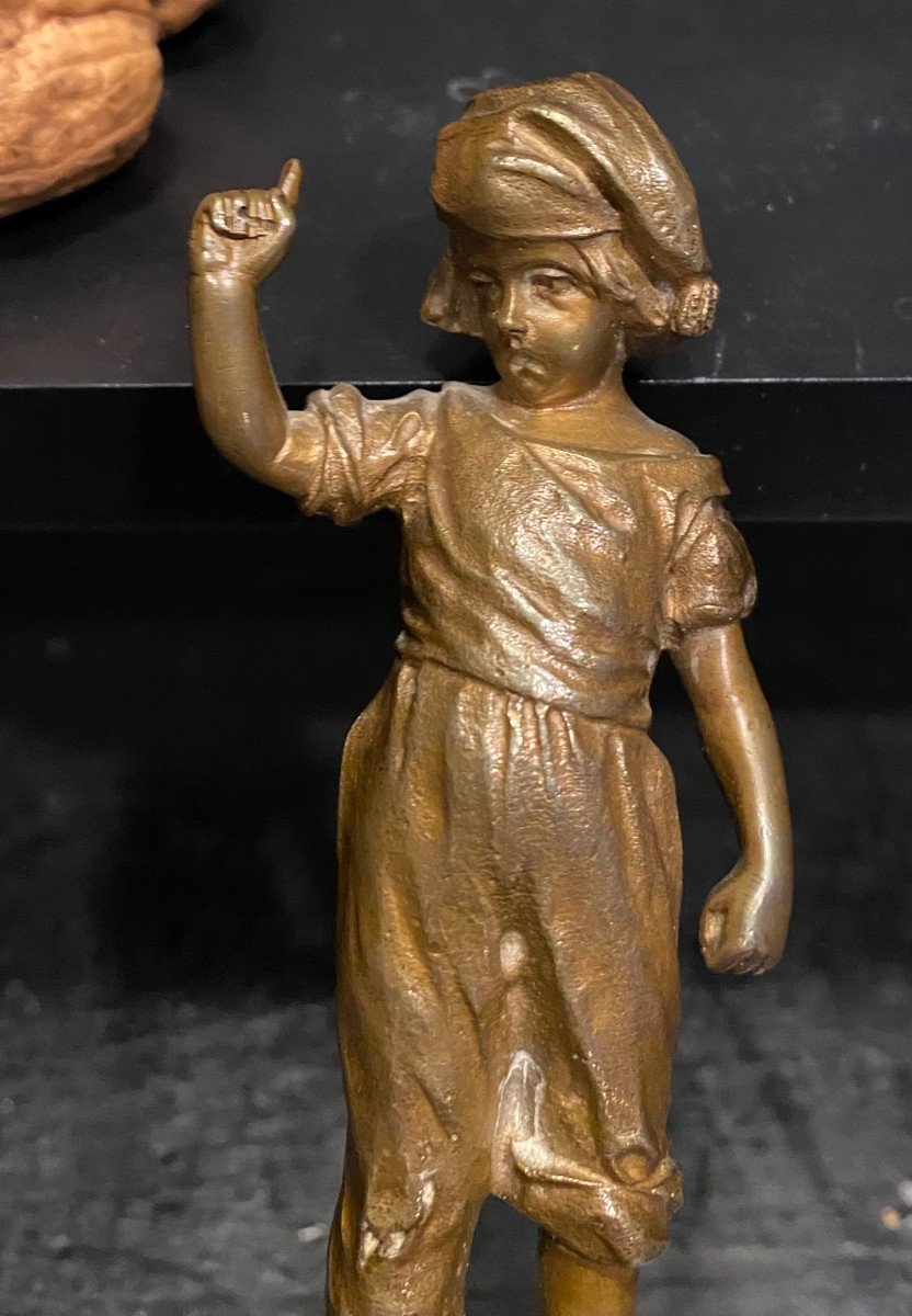 Statuette, Neapolitan Bronze-photo-2