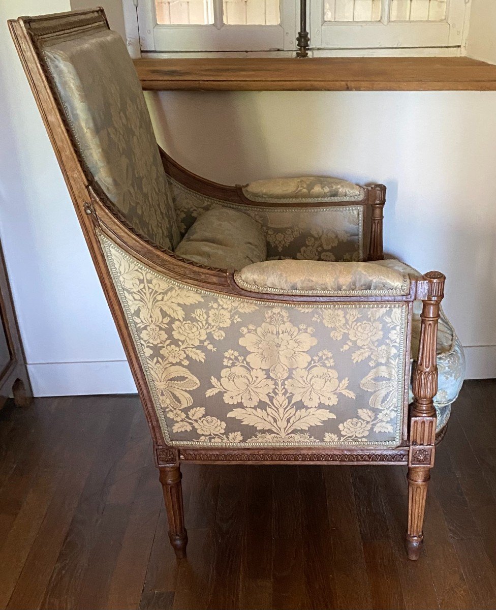 Grande Bergère Louis XVI-photo-3