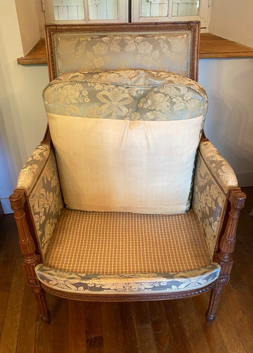 Grande Bergère Louis XVI-photo-5