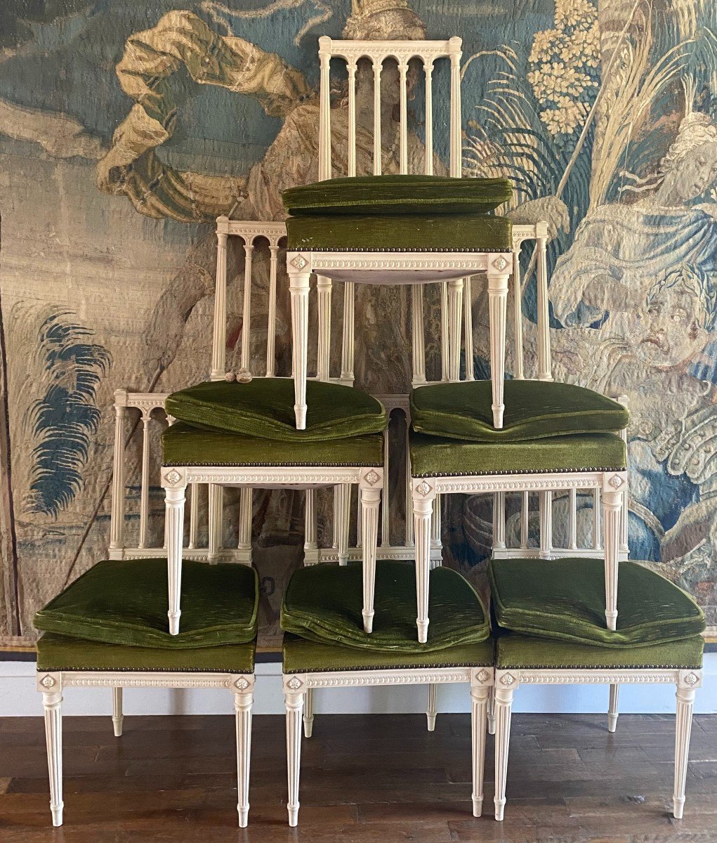 Series Of Six Chairs