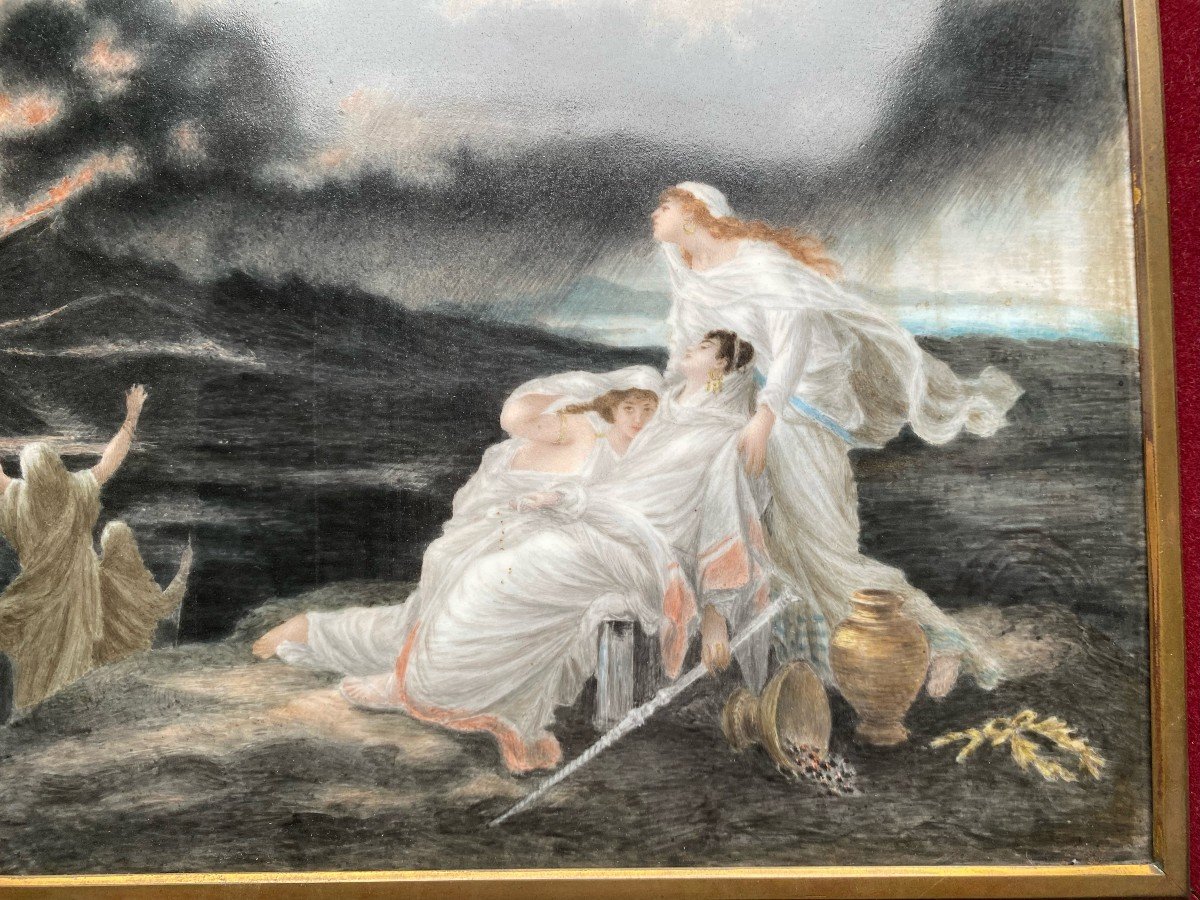Tableau, Peinture Sur Porcelaine-photo-5
