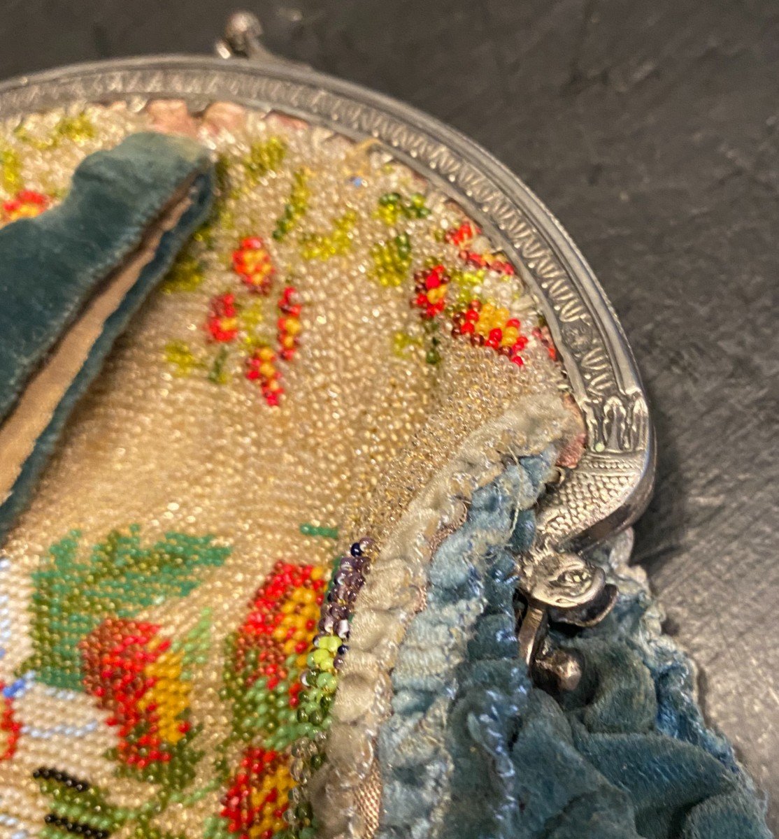Sac à Main à Décor De Perles-photo-2