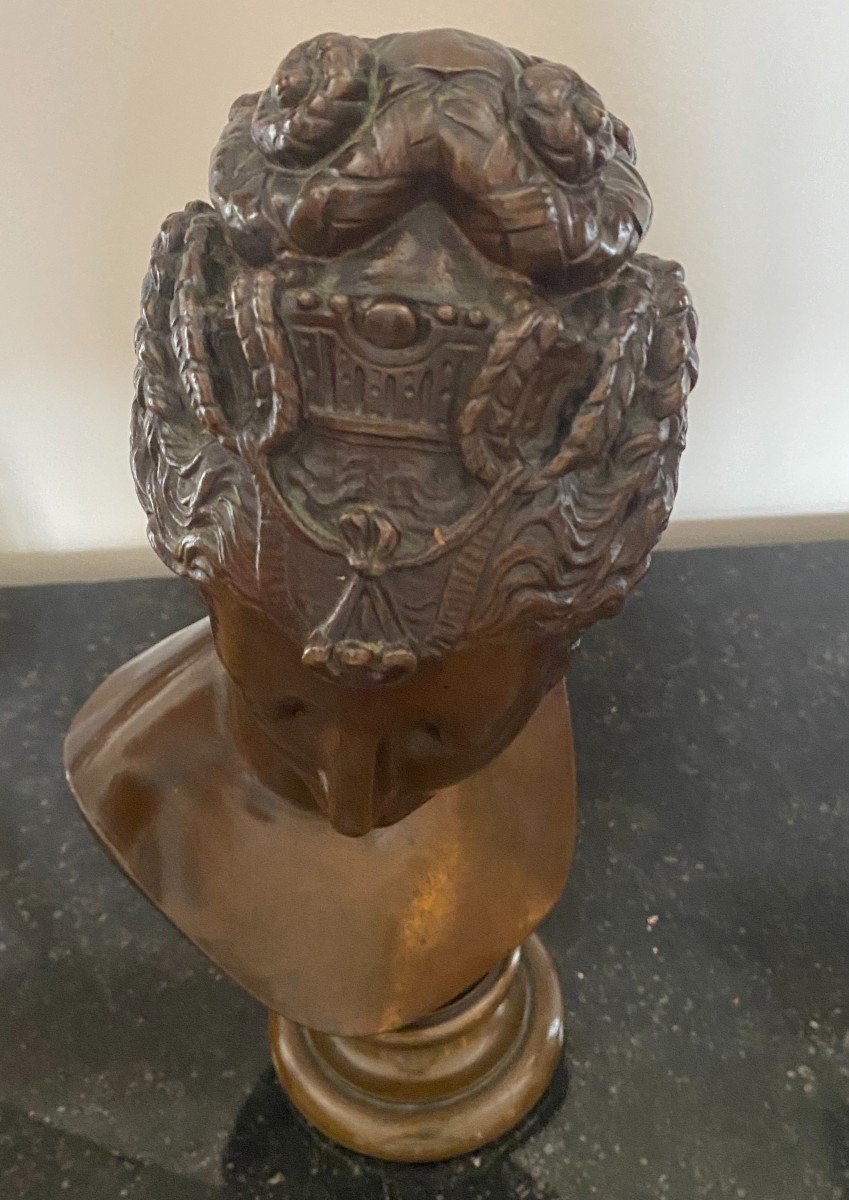 Diane, Buste En Bronze-photo-2