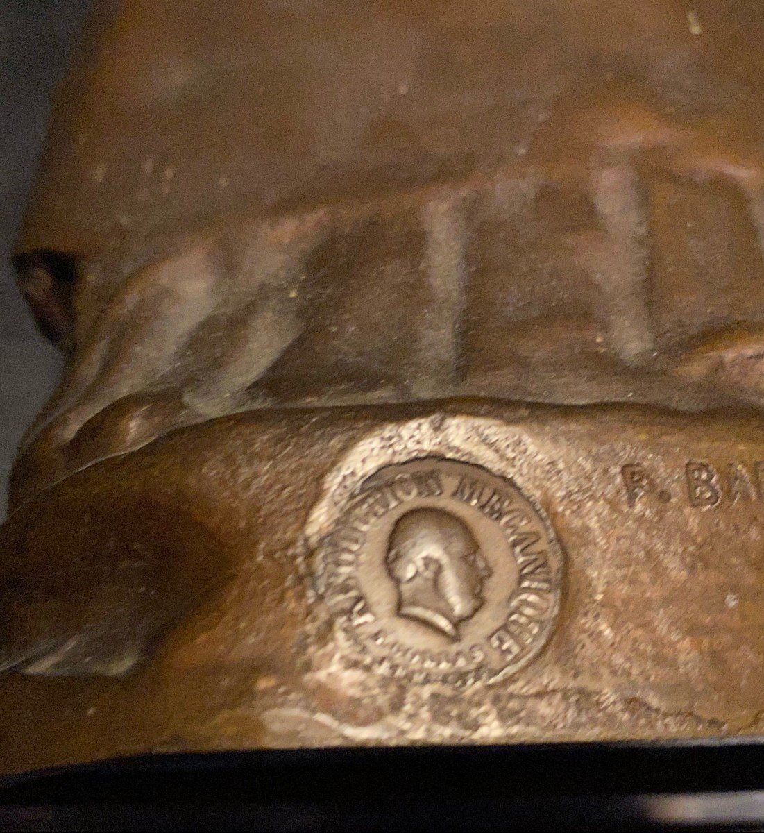 Bronze Statue, To Colas And Barbedienne-photo-1