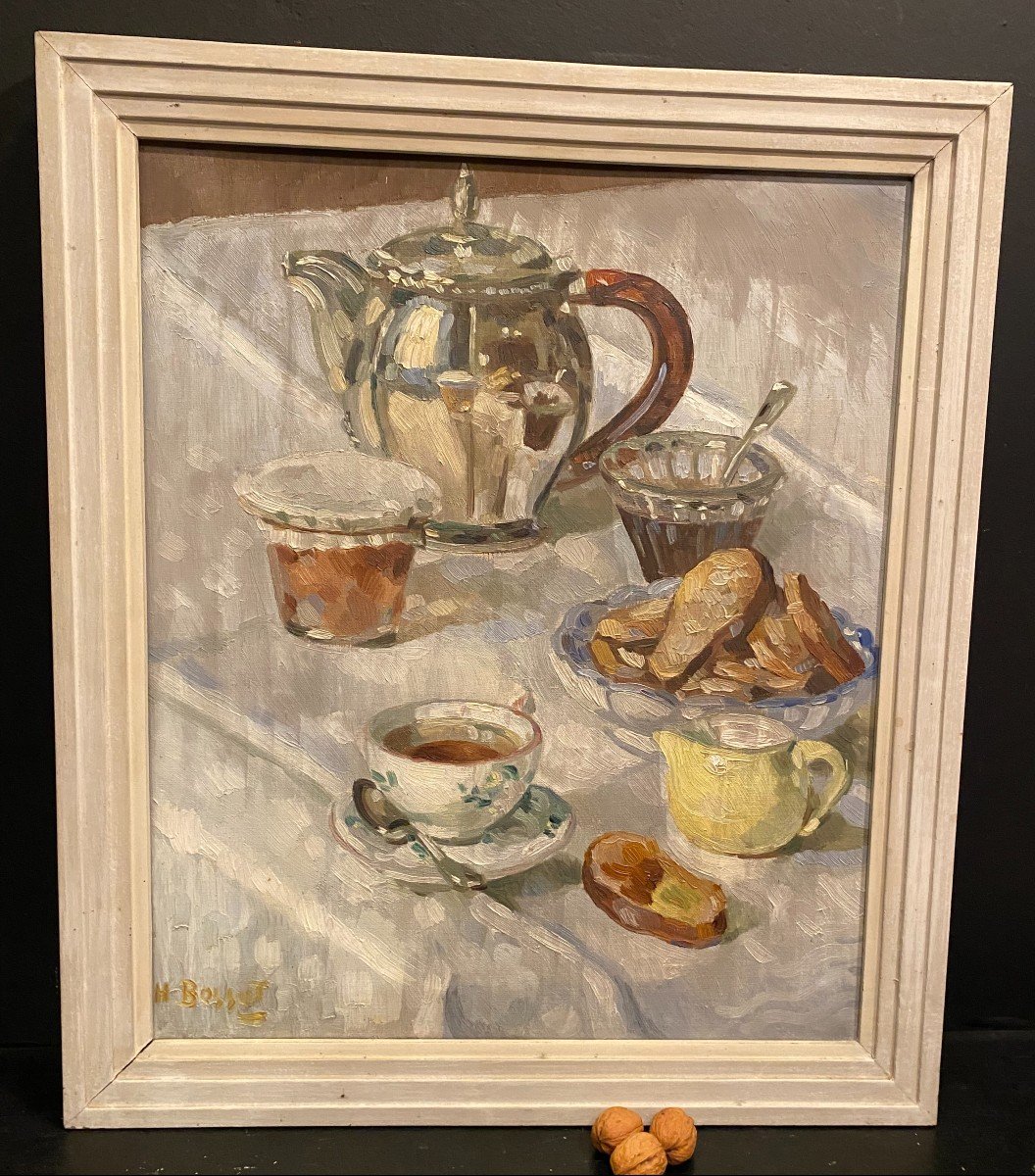 Painting, Signed Bossut-photo-2