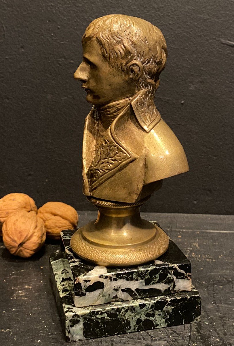 Buste En Bronze d'Un Général d'Empire-photo-2