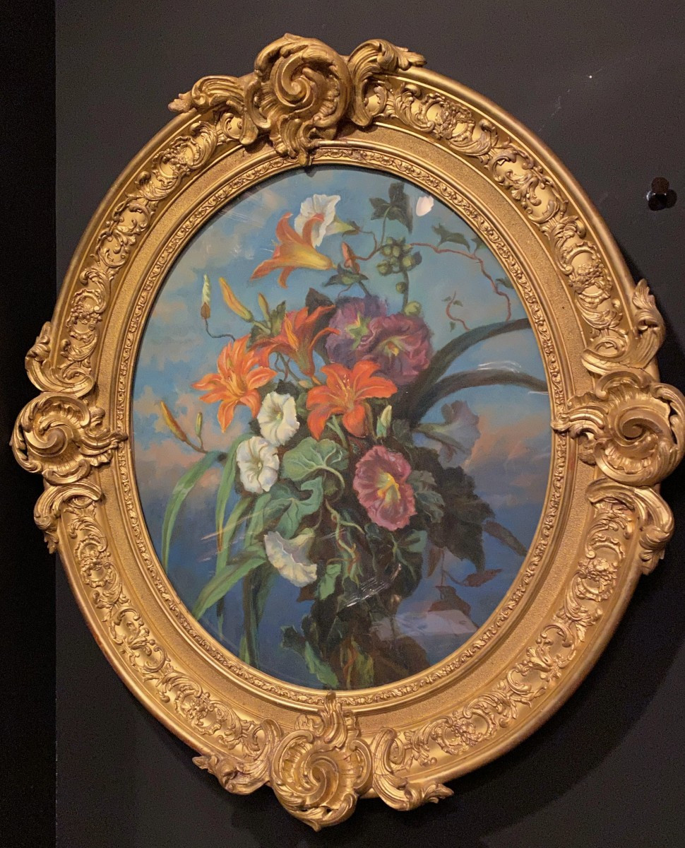 Painting, Pastel Flowers