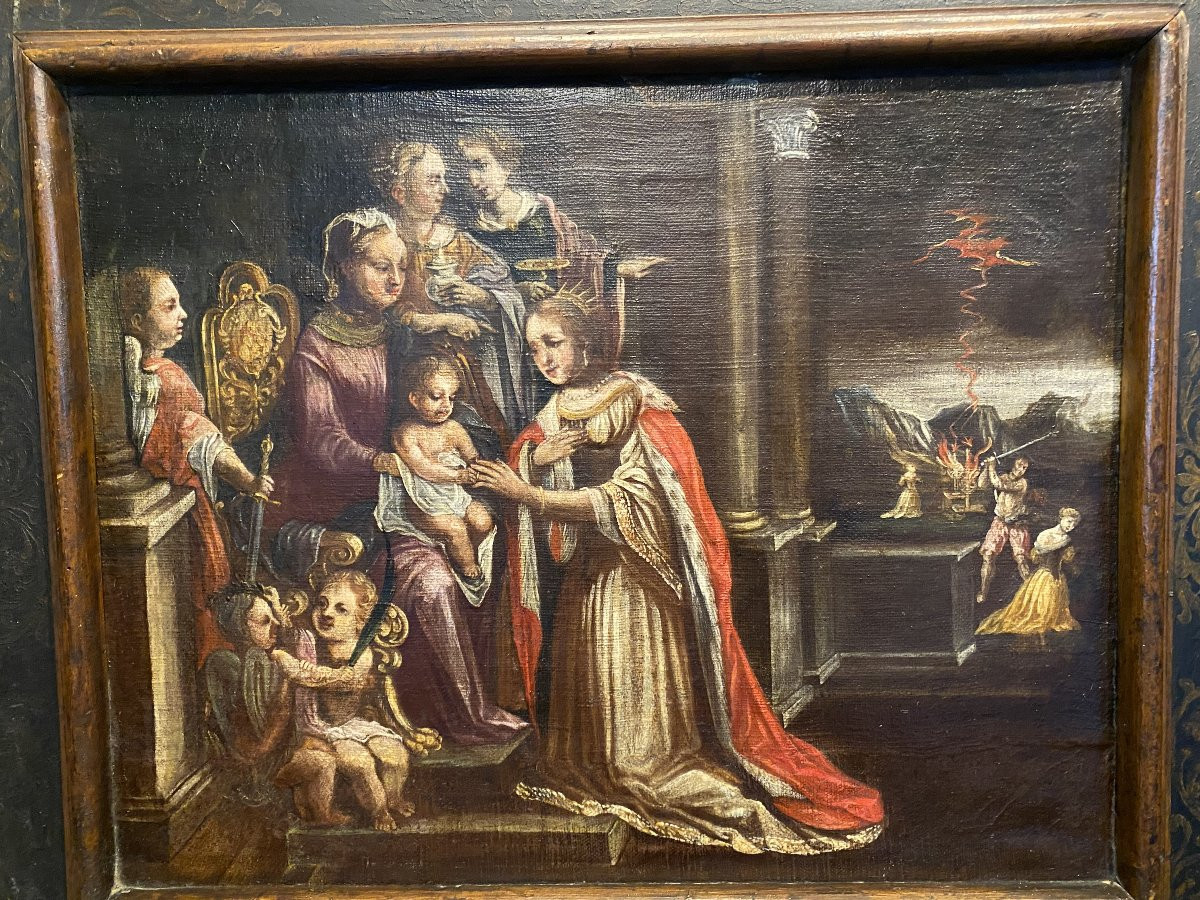 Table VII°, The Mystical Marriage Of Saint Catherine-photo-3