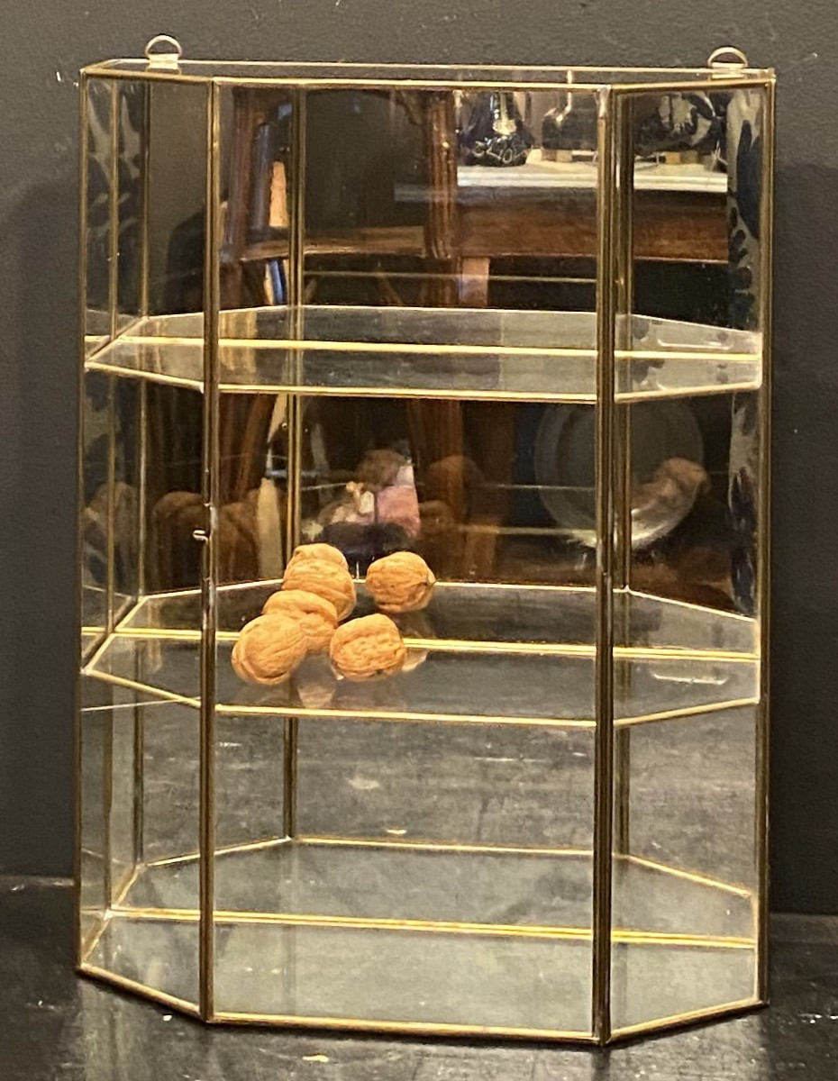 Very Small Display Case To Place Or Hang.