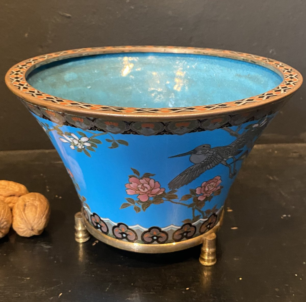 coupe en email cloisonné-photo-3