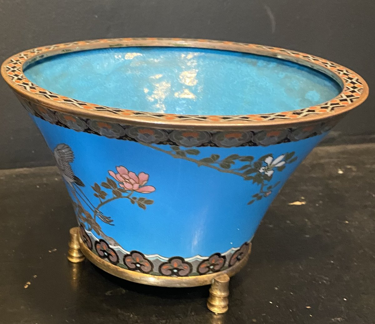 coupe en email cloisonné-photo-2