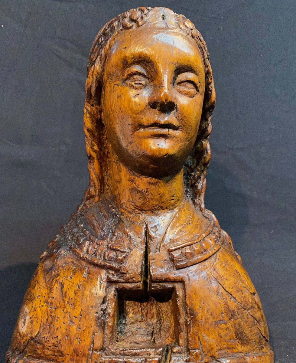 Statue Of Saint Madeleine, 17th Century.