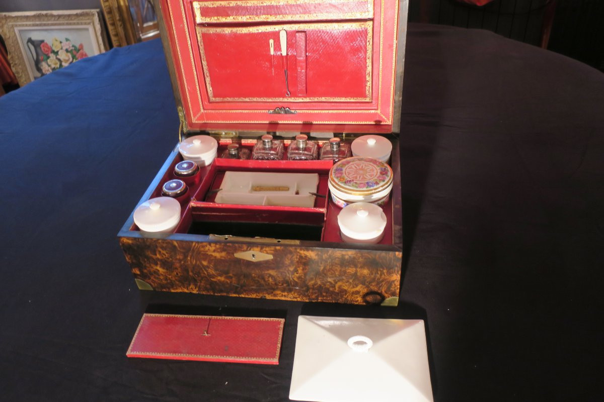 coffret Napoléon III, Nécessaire de voyage-photo-4