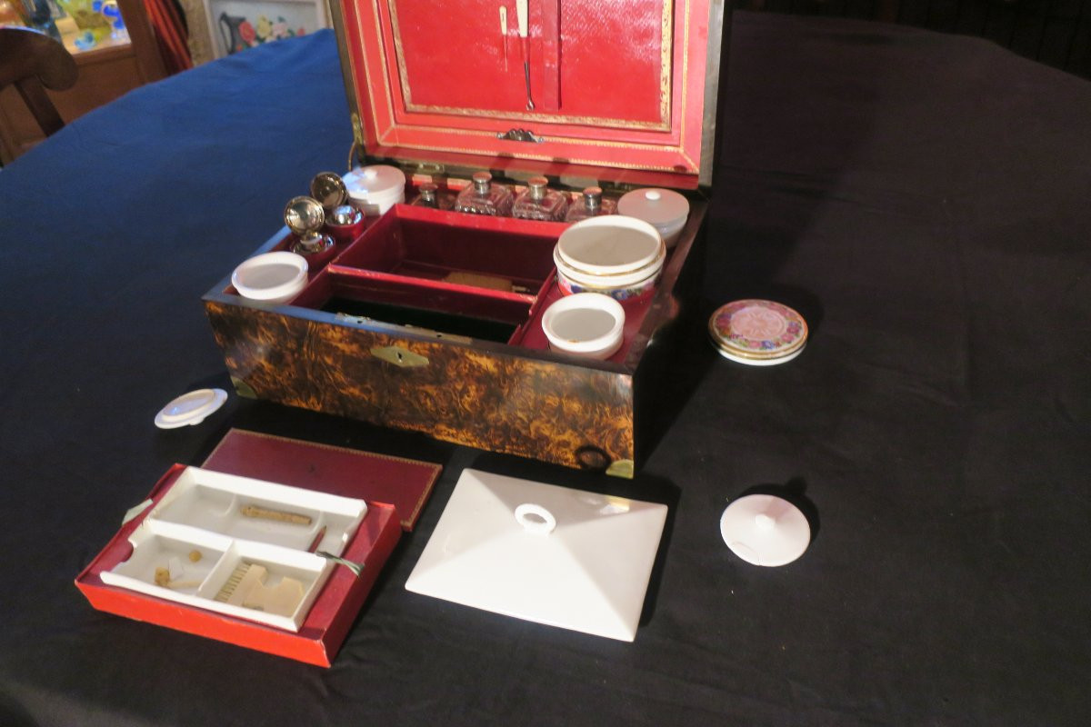 coffret Napoléon III, Nécessaire de voyage-photo-5