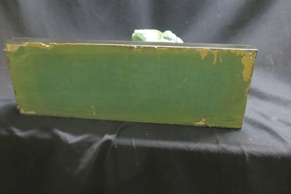 Bronze Bust Of Jean Mermoz Signed Ouline-photo-2