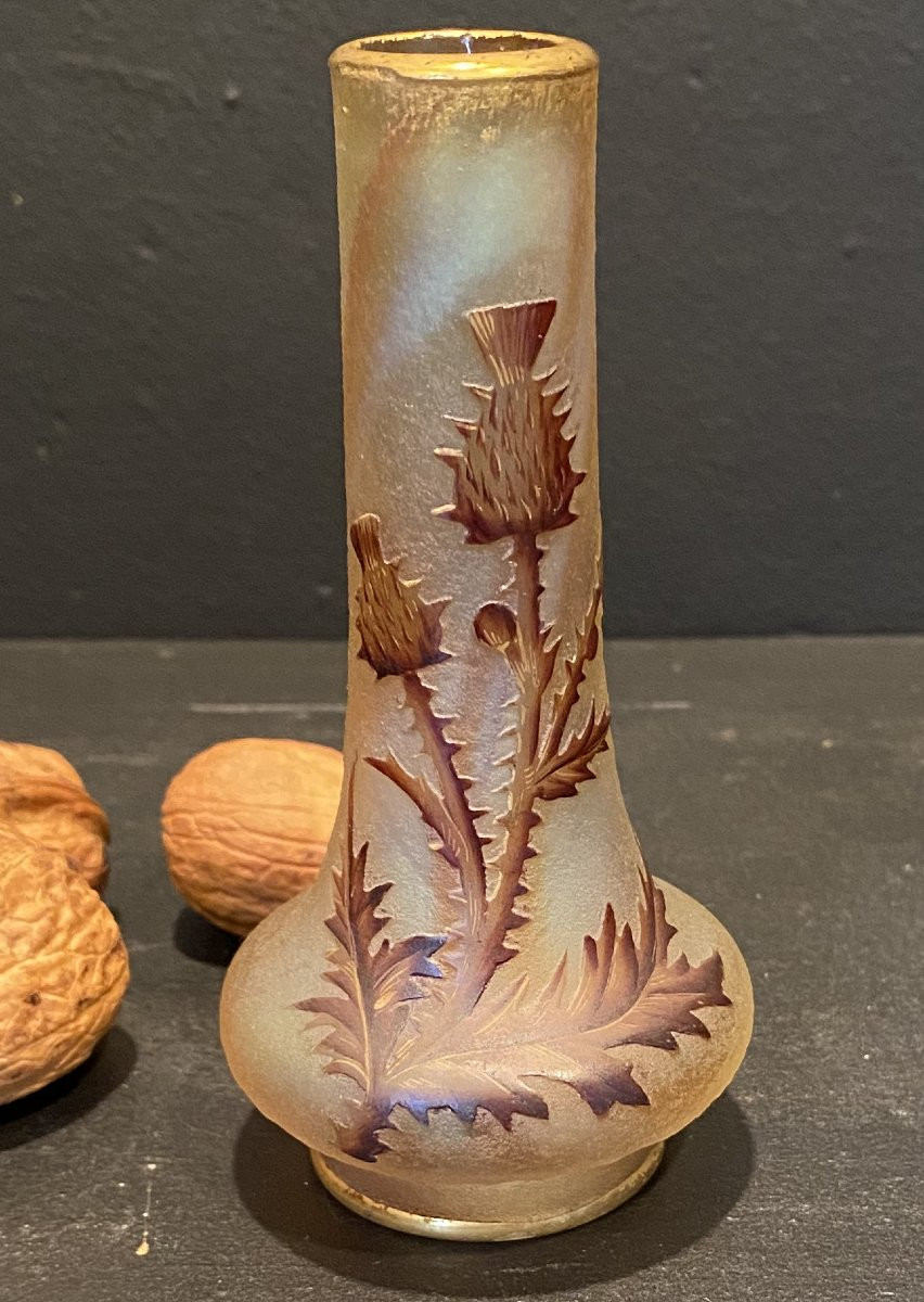 petit vase Daum, Ecole de Nancy-photo-3