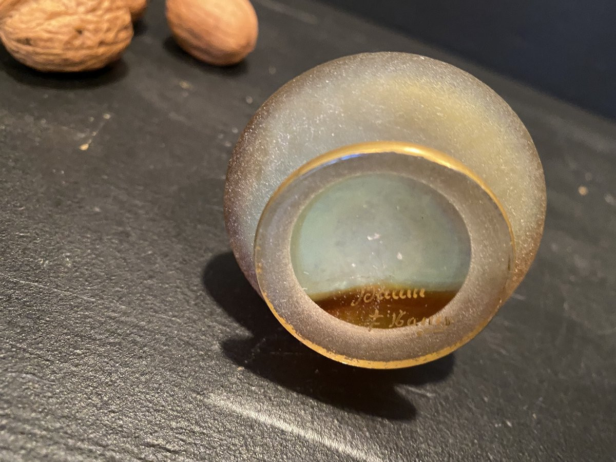 petit vase Daum, Ecole de Nancy-photo-2