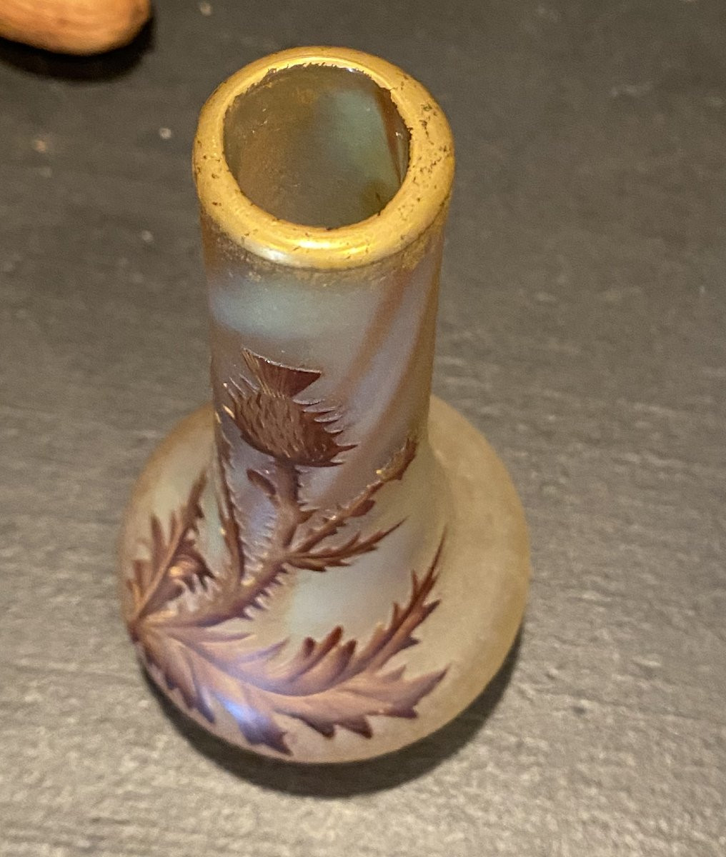 petit vase Daum, Ecole de Nancy-photo-3